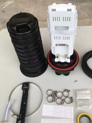 Exterior 12 24 48 fechamento do tipo de cúpula do núcleo Caixa conjunta de cabo de fibra fechamento de embraiagem de fibra óptica