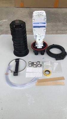 Exterior 12 24 48 fechamento do tipo de cúpula do núcleo Caixa conjunta de cabo de fibra fechamento de embraiagem de fibra óptica