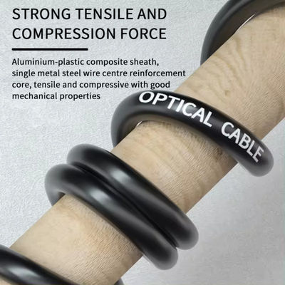 Preço por atacado GYFTY 12 Core Single Mode Outdoor Aerial Fiber Optic Cable preço por metro