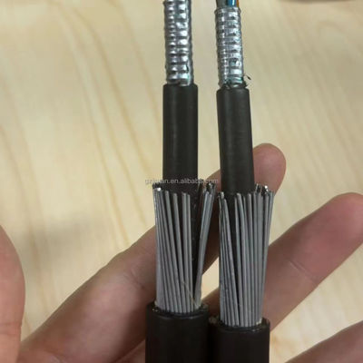 Fibra óptica submarina 4-144 Cable Submarino de núcleo Modo único Directo Enterrado GYTA33 Multimodo Cable Resistente à Compressão