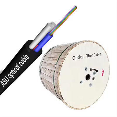ASU Fibra Óptica Cable Asu Span 80m 100m 200m 4 6 8 Core 12 Hilos Fibra Cable G652 Cable
