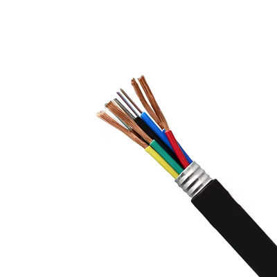 48 60 72 96 núcleo Cabos de fibra óptica blindados com 2*1,5 mm de fio de alimentação GDTA GDTS Cabo fotovoltaico híbrido de fibra óptica