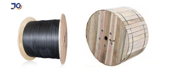 2 4 6 8 12 24 Cordão de aço de núcleo Cabos de fibra óptica GYDXTW SM MM Cabos com fios de cobre