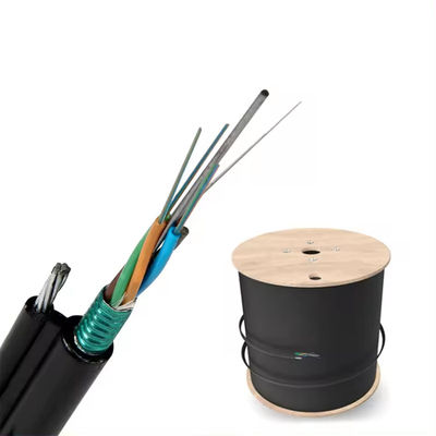 Cabos de fibra óptica blindados de arame de aço GYTC8S