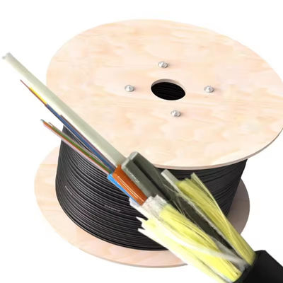 OEM Aerial ADSS Single Jacket 96 Core Single Mode Fiber Optic Cable 1km Preço para linhas de energia de tensão diferente