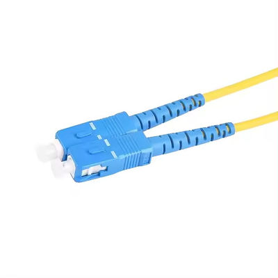 2.0mm 3.0mm SC UPC para SC UPC Duplex Jumper 1m 2m 3m 5m SM MM G652d SC Fibra Óptica Patch Cord Patchcord