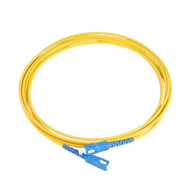 2.0mm 3.0mm SC UPC para SC UPC Duplex Jumper 1m 2m 3m 5m SM MM G652d SC Fibra Óptica Patch Cord Patchcord