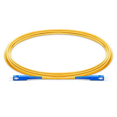 2.0mm 3.0mm SC UPC para SC UPC Duplex Jumper 1m 2m 3m 5m SM MM G652d SC Fibra Óptica Patch Cord Patchcord