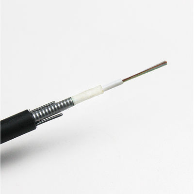 Gyxtw Aerial Armored Fiber Optic Cable With Steel Wire Messenger (Cable de fibra óptica blindado aéreo com mensageiro de fio de aço)