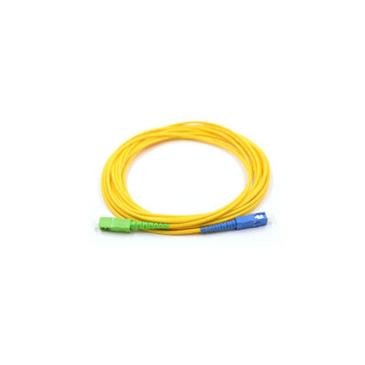 SC/UPC-SC/APC de boa qualidade Simplex Duplex de modo único 2.0 3.0MM LSZH Fibra Óptica