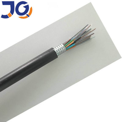 OEM Single Mode 12 24 48 Core GYTS GYFTS Cabos de fibra óptica blindados