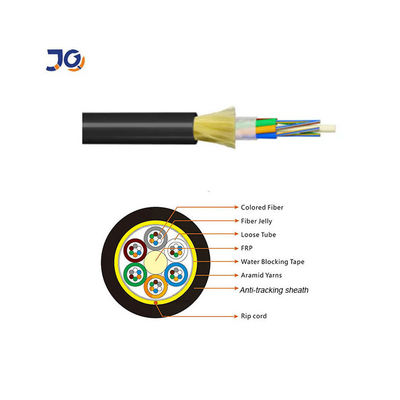 Cabos de fibra óptica ADSS autoportantes 24 48 Cabos de fibra de núcleo para aéreos