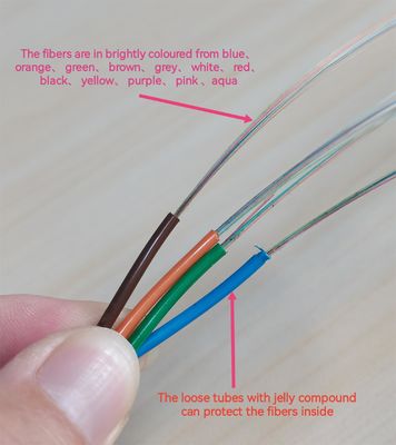 Módulo único Módulo múltipla OM1 OM2 OM3 Ducto aéreo exterior Subterrâneo GYTS GYFTS Cabo de fibra óptica