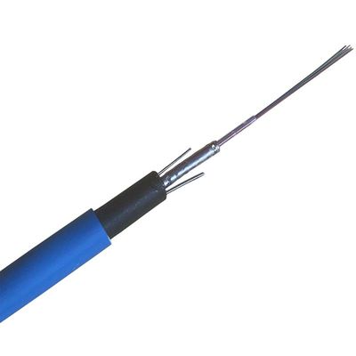 MGTSV 24 núcleo cabo de fibra óptica exterior de modo único cabo de conduta de mineração blindado