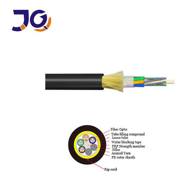 ADSS Cabos de fibra óptica auto-suportados de todos os dieléctricos de 48 núcleos de 120m de comprimento