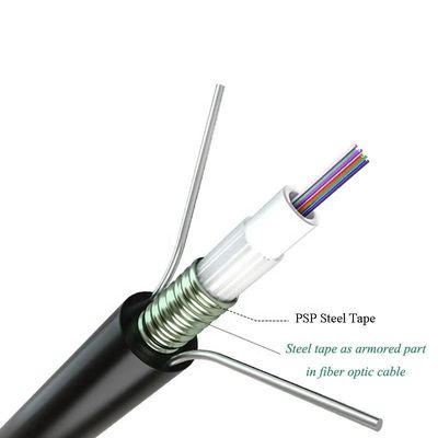 SM Cabos de fibra óptica para exterior de modo único GYXTW53 GYXTW Mulitmode OM3 Cabos de fibra óptica de 12 núcleos