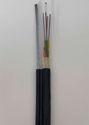 Cabo de Fibra Óptica Blindado Figura 8 GYFTC8S Aço Mensageiro Autossustentado FRP