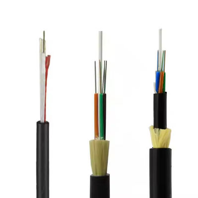 Fornecedor de cabos da China ADSS Single Jacket 48 Core Single ou Multi Mode FRP 1,5 mm 100m Span Length Fiber Optic Cable
