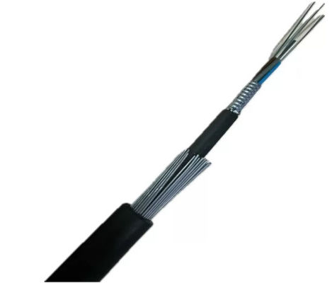 Cabos subterrâneos de fibra óptica GYTA33 24 32 36 48 72 96 144 Núcleos G652D SM Cabos submarinos submersíveis para colocação directa enterrada