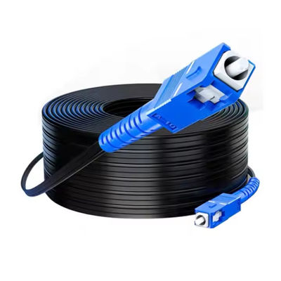 Cabo de Parche de Fibra Óptica 3 mm LSZH SC APC para SC UPC 1m 2m 3m Cable de Parche de Alto Desempenho de Modo Único