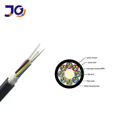 Cabos de fibra óptica para exterior não metálicos GYFTY 144 Core Single Mode G652D