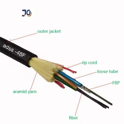 ADSS Cabos de fibra óptica auto-suportados de todos os tipos, com núcleo único