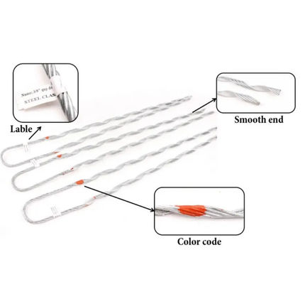 Acessórios de cabos ADSS de presa de tipo tipo tipo "Dead End Guy"