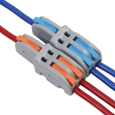 Conector de fio de iluminação LED Químico 1 em 2 de saída Terminal Bloco 2 em 4 de saída Splitter de fio 3 em 6 de saída Terminal Box para exterior