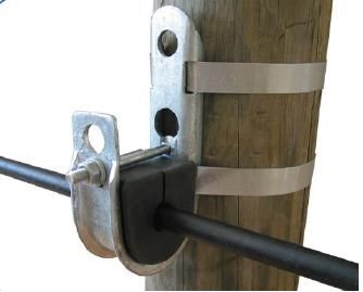 Braçadeira de Suspensão Galvanizada para Cabo ADSS com Qualidade Superior