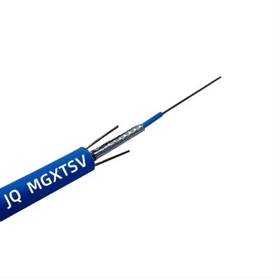 Cabo de Fibra Óptica Blindado MGXTSV LSZH Retardante de Chama para Mineração, Dutos e Redes de Telecomunicações