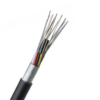 GYTA Cabos de fibra óptica blindados em alumínio de 2 a 144 núcleos tubo solto de conduta externa instalação de enterro direto