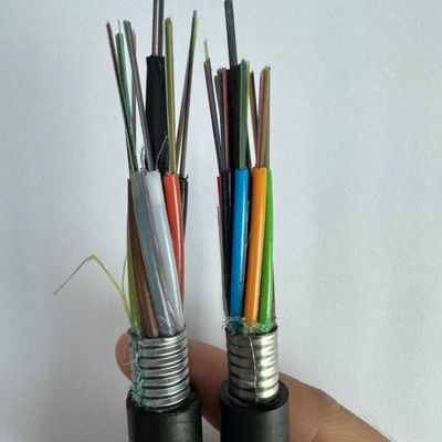 Cabo de Fibra Óptica Blindado GYTA 2 144 Fios Tubo Solto Enterramento Direto Duto