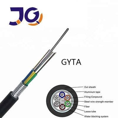 GYTA/GYTS Cable de fibra óptica para exterior 12/24 Core Single Mode G652D Preço directo da fábrica