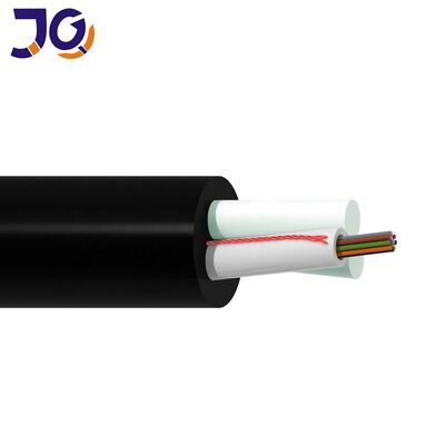 Dois FRP Aerial 12 Core ASU 80 Drop Fiber Optic Cable GYFFY Outdoor FTTH Cable preço da fábrica