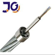 Cabo de fibra óptica OPGW composto para fio terra aéreo de 48 núcleos para transmissão de energia