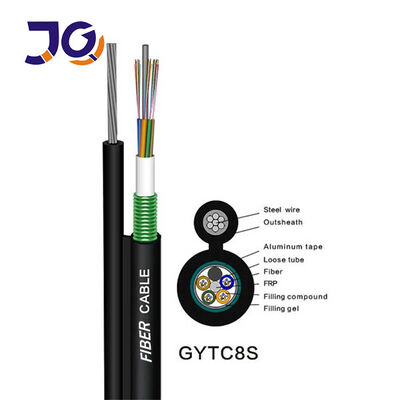 Figura 8 Padrão Cable óptico de tubo solto auto-sustentável GYTC8S