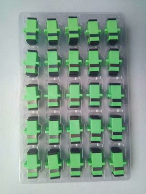 Baixo adaptador de fibra ótica simples do SC 1550nm da perda de inserção