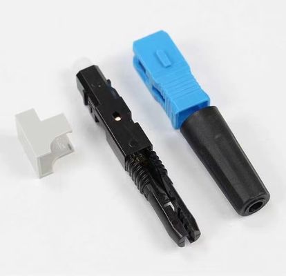 Conector rápido da fibra ótica do único modo do SC de FTTX UPC