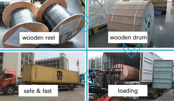 GYTA-36B1 cabo de fibra ótica blindado do núcleo do único modo G652D 36