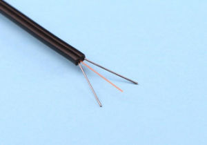 Cabo pendente da fibra ótica do único modo LSZH GJXH FTTX FTTB FTTH