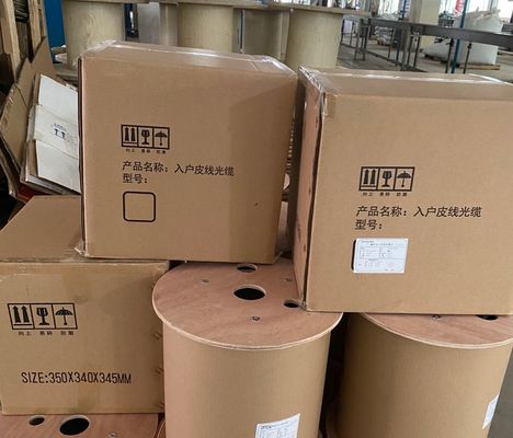 fio de aço G657A G652D 1 2 de 1.0mm cabo pendente de 4 núcleos