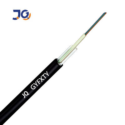 Cabo de fibra ótica exterior da bainha GYFXTY FRP 4core do HDPE