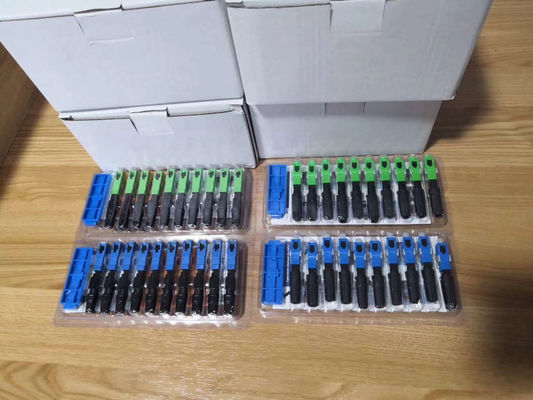 Conector rápido da fibra ótica da manutenção programada de Sc/Upc Sc/Apc