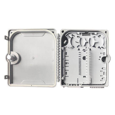 FTTB exterior 235*215*70mm caixa de distribuição da fibra ótica de 12 núcleos