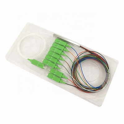 Divisor desencapado do PLC da fibra ótica de Mini Type 1260-1650mm