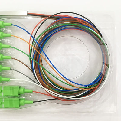 Divisor desencapado do PLC da fibra ótica de Mini Type 1260-1650mm