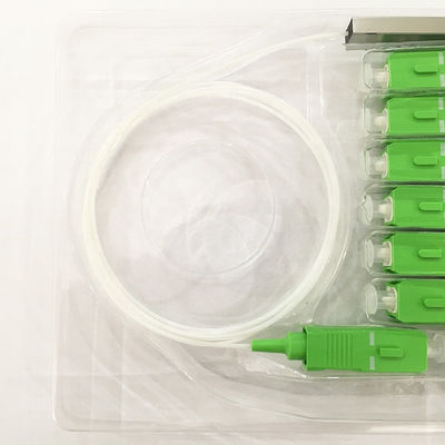 Divisor desencapado do PLC da fibra ótica de Mini Type 1260-1650mm