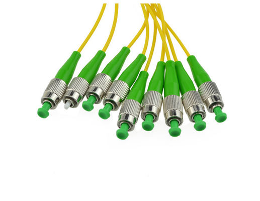 Divisor do PLC da fibra ótica da maneira do conector 1x16 de ROHS FC/APC