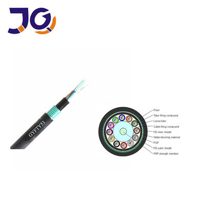 GYFTY53 Cabos blindados de exterior de bainha dupla Cabos de fibra óptica de resistência não metálica