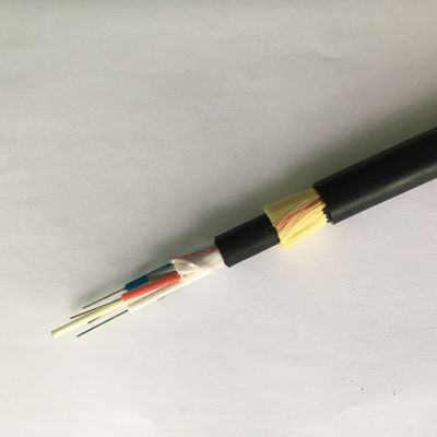 Cabo de fibra ótica não metálico do revestimento ADSS 12 Hilos ADSS do FCC único